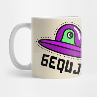 6EQUJ5 Aliens (Wow! Signal) 6 Mug